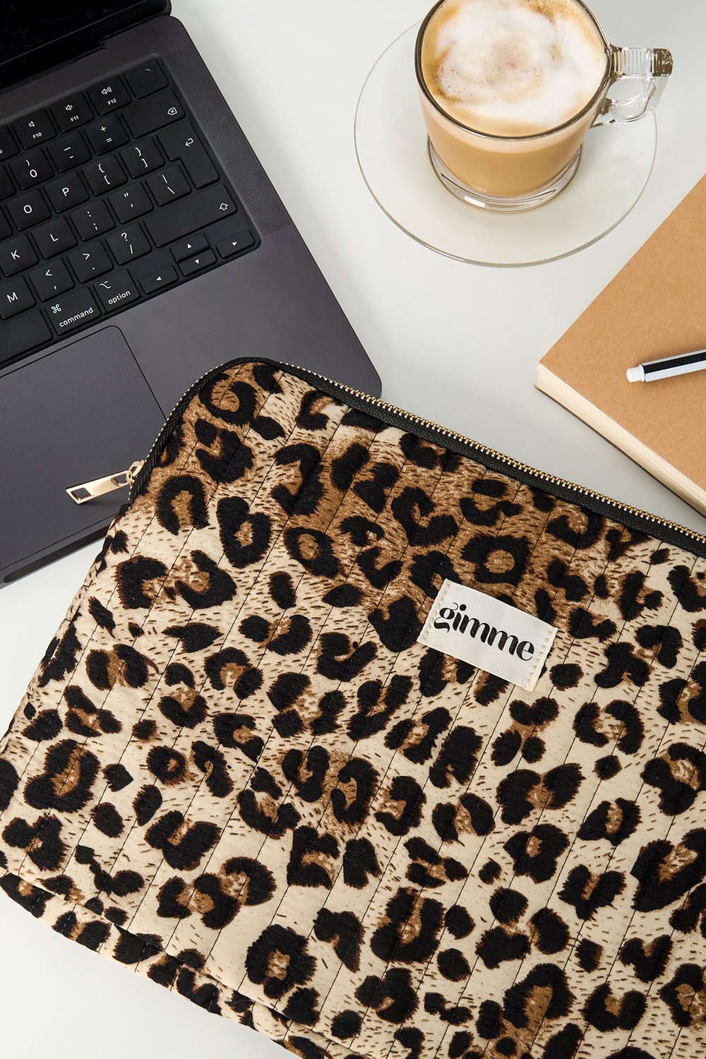 Leopard Lover laptop sleeve h5Picture2